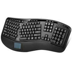 TRUFORM(R) 4500 Wireless Ergonomic Keyboard with Integrated Trackpad