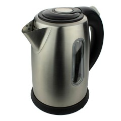 1-Liter Stainless Steel Cordless Electric Kettle (Silver)