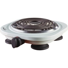 1,000-Watt Single Electric Burner (White)