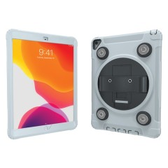 Magnetic Splashproof Case with Metal Mounting Plates for iPad(R) (White)