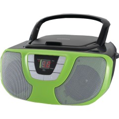 Portable CD Radio Boom Box (Teal)