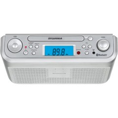 Under-Cabinet Bluetooth(R) CD Clock Radio