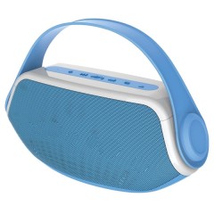 Blue Wireless Bluetooth(R) Portable Boombox (Blue)