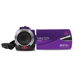 MN200NV 1080p Full HD IR Night Vision Wi-Fi(R) Camcorder (Purple)