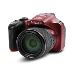 MN67Z 20.0-Megapixel 1080p Full HD 67x Optical Zoom Wi-Fi(R) Bridge Camera (Red)