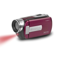 MN80NV Full HD 1080p IR Night Vision Camcorder (Maroon)