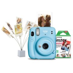 instax(R) mini Camera Bundle (Sky Blue)