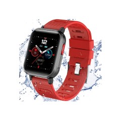 ISZPLUSH G11 1.3 Inch Touch Screen Smart Watch - Red