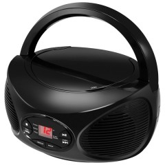 CD, FM Radio, and Wireless Boombox