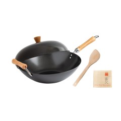 4-Piece Nonstick Wok Set