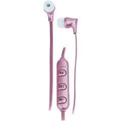 Lux Bluetooth(R) Earbuds with Microphone (Rose Gold)