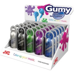 Gumy(R) Earbuds Countertop Display, 25 ct