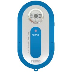 AM/FM Mini Pocket Radio (Blue)