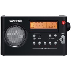 AM/FM Digital Rechargeable Compact Portable Clock Radio