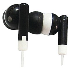 IQ-101 Digital Stereo Earphones (Black)