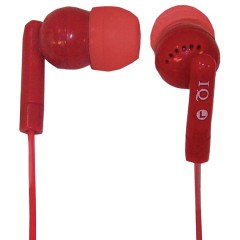 Porockz Stereo Earphones (Red)