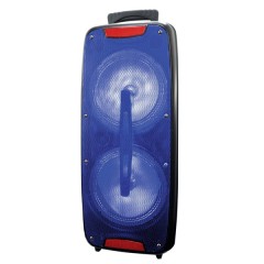 Dual 8-Inch Bluetooth(R) Speaker with True Wireless Technology (Blue)