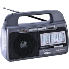 9-Band AM/FM/SW 1-7 Portable Radio