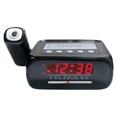 Digital Projection Alarm Clock with AM/FM Radio