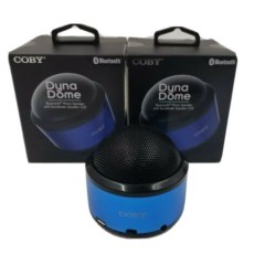 COBY CSBT-333 Dyna Dome Bluetooth Speaker Blue