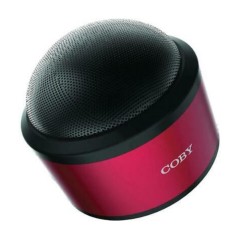 COBY CSBT-333-RD Dyna Dome Bluetooth Speaker Red